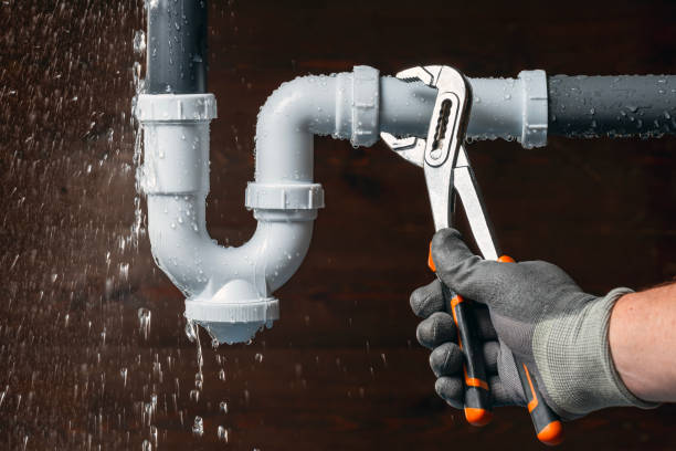 Professional Leak Detection technician working in Frankfort, NY